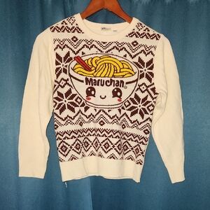 Cream MARUCHAN Crewneck Sweater